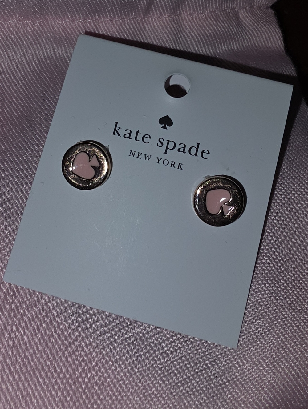 Kate Spade Rose Gold Tone Earrings